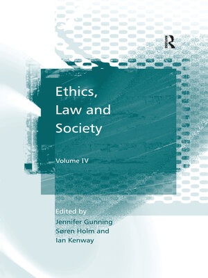 cover image of Ethics, Law and Society